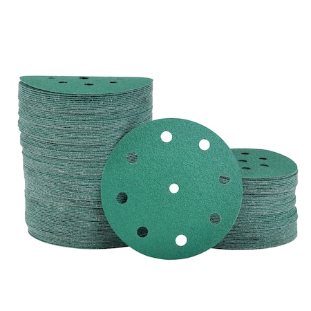 Legit Grit 5 inch Sand paper Disc, 9-Hole, 60 Grit, 150PK LG5-960-150